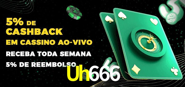 Promoções do cassino ao Vivo Uh666